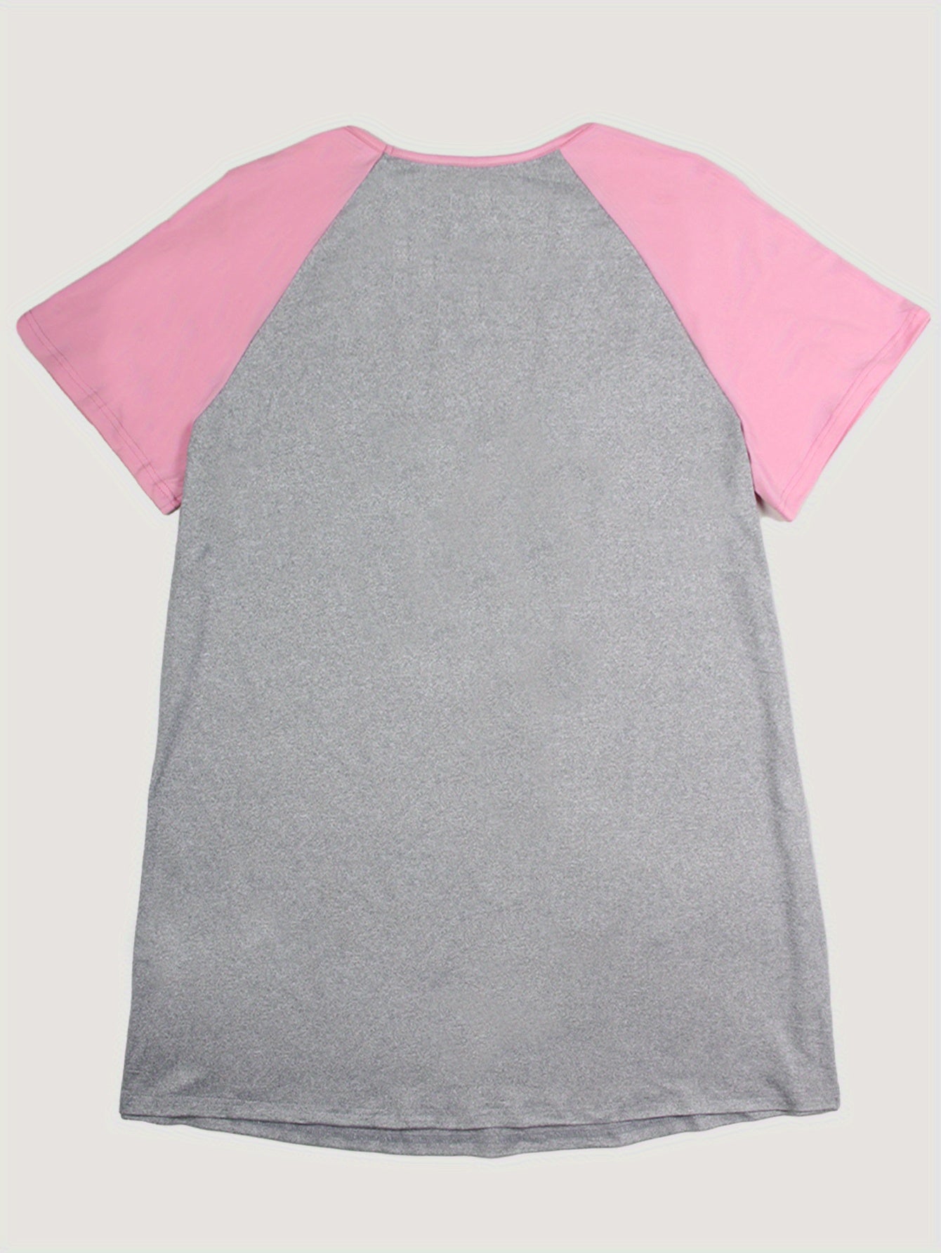 Женское ночное платье с коротким рукавом, принт с собачьими лапами и буквами