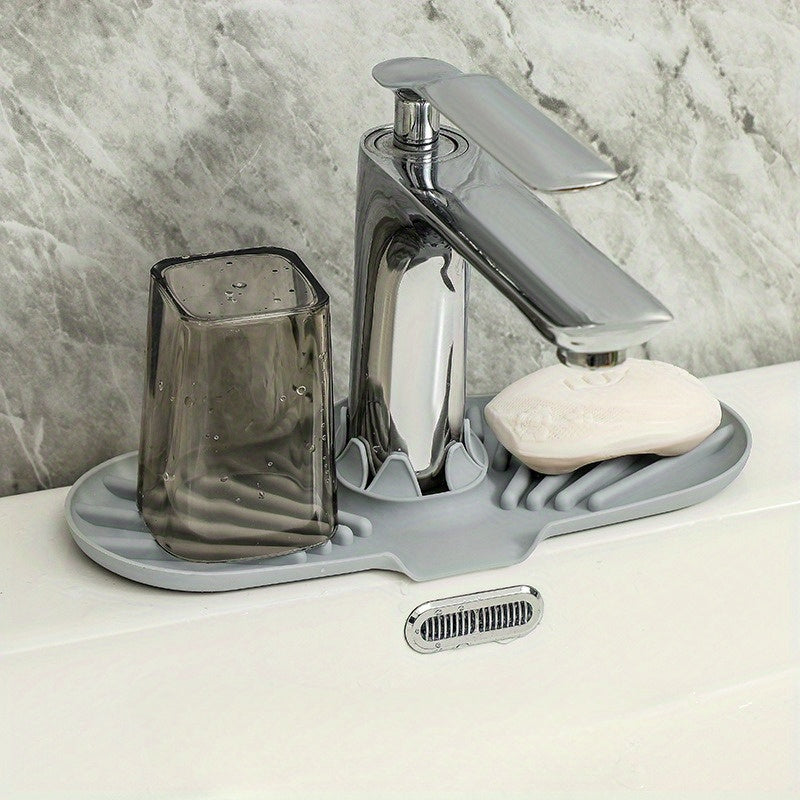 Joyni tejash uchun mo'ljallangan cho'kma tashkilotchisi - Oson tozalanadigan, mustahkam, sirpanmaydigan plastikdan tayyorlangan - Oshxona va hammom ish stoliga ideal - Qisqa dizayn, sozlanadigan bo'linmalar va mustahkam qurilish xususiyatlariga ega.