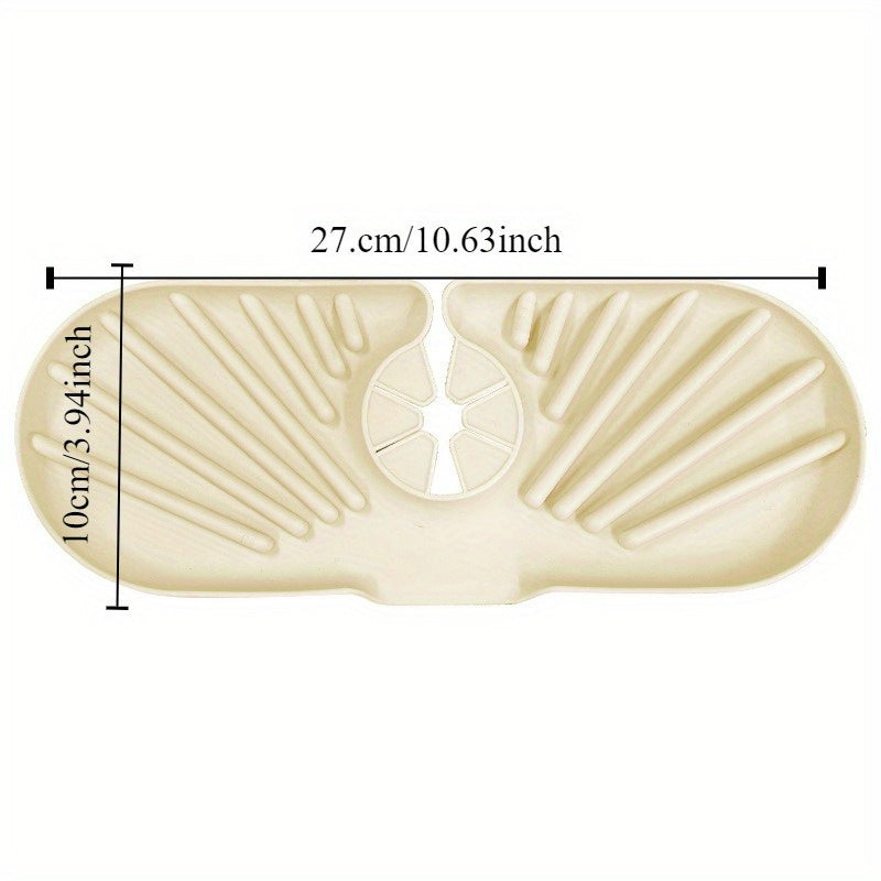 Joyni tejash uchun mo'ljallangan cho'kma tashkilotchisi - Oson tozalanadigan, mustahkam, sirpanmaydigan plastikdan tayyorlangan - Oshxona va hammom ish stoliga ideal - Qisqa dizayn, sozlanadigan bo'linmalar va mustahkam qurilish xususiyatlariga ega.