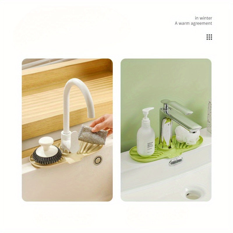 Joyni tejash uchun mo'ljallangan cho'kma tashkilotchisi - Oson tozalanadigan, mustahkam, sirpanmaydigan plastikdan tayyorlangan - Oshxona va hammom ish stoliga ideal - Qisqa dizayn, sozlanadigan bo'linmalar va mustahkam qurilish xususiyatlariga ega.