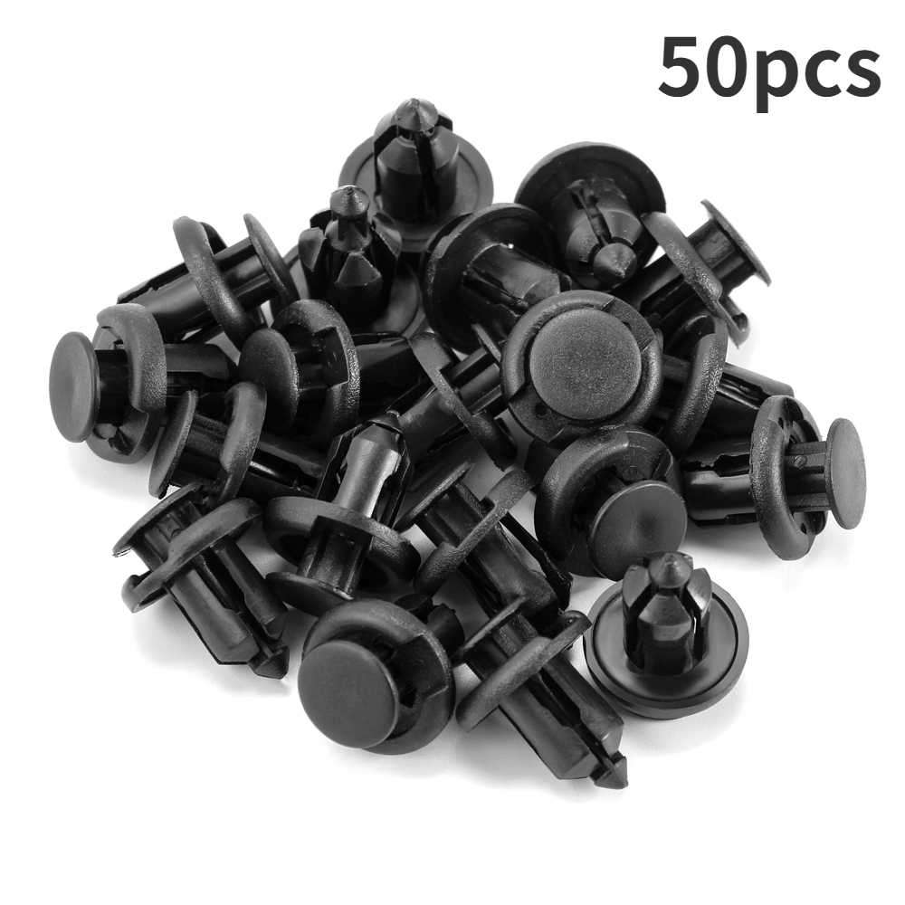 20Pcs Plastic Car Bumper Retainer Clips Rivet Fasteners for Honda Models