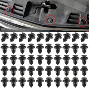 20Pcs Plastic Car Bumper Retainer Clips Rivet Fasteners for Honda Models