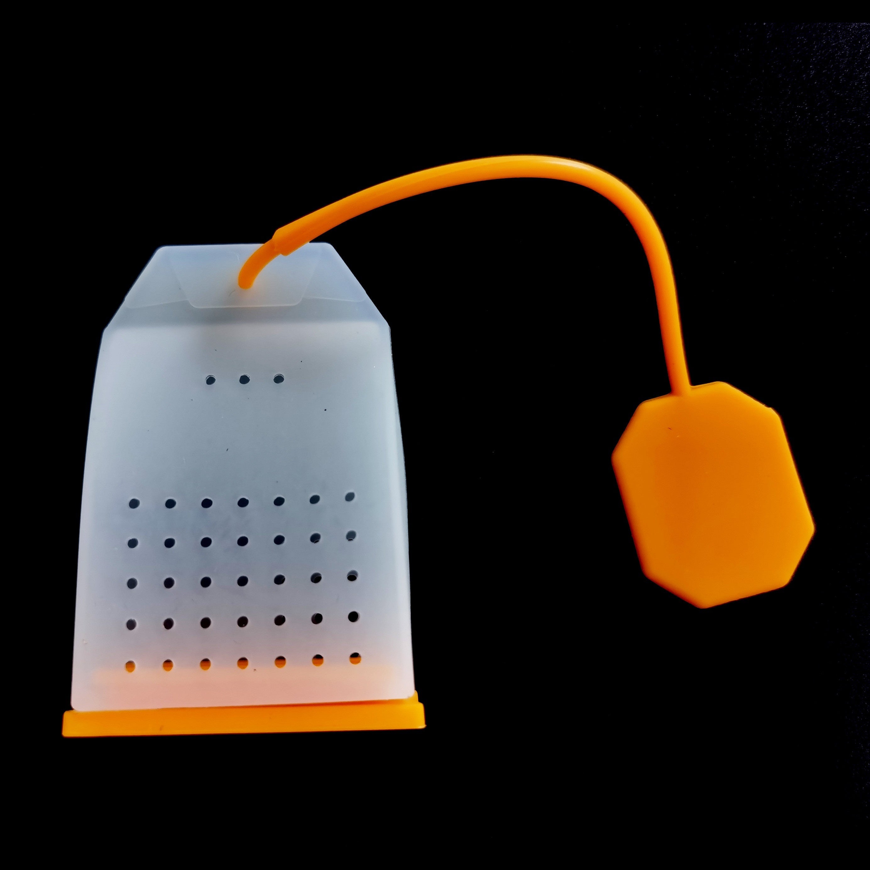 Tea Strainer Filter Bag, Transparent, Reusable, 1 Pack