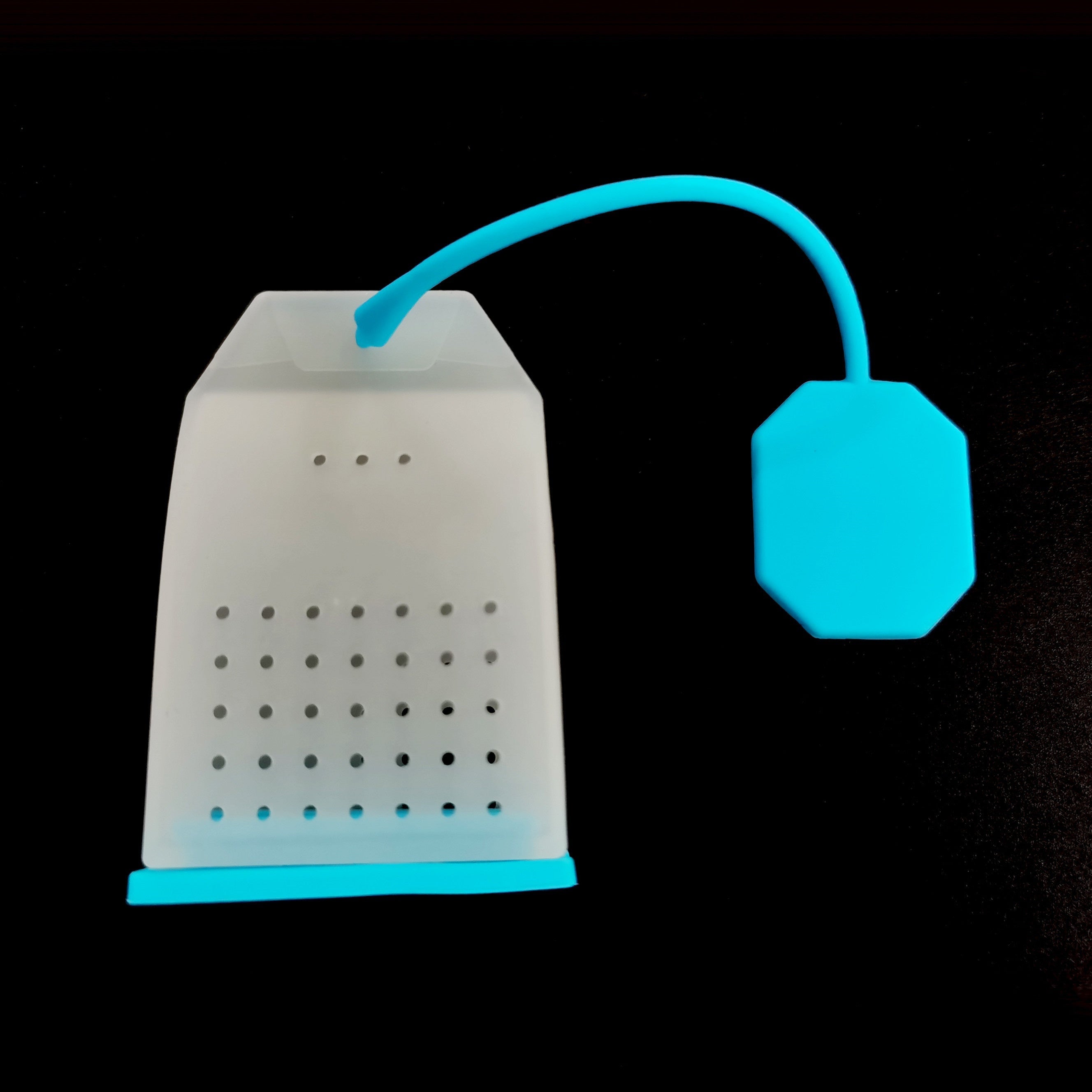 Tea Strainer Filter Bag, Transparent, Reusable, 1 Pack