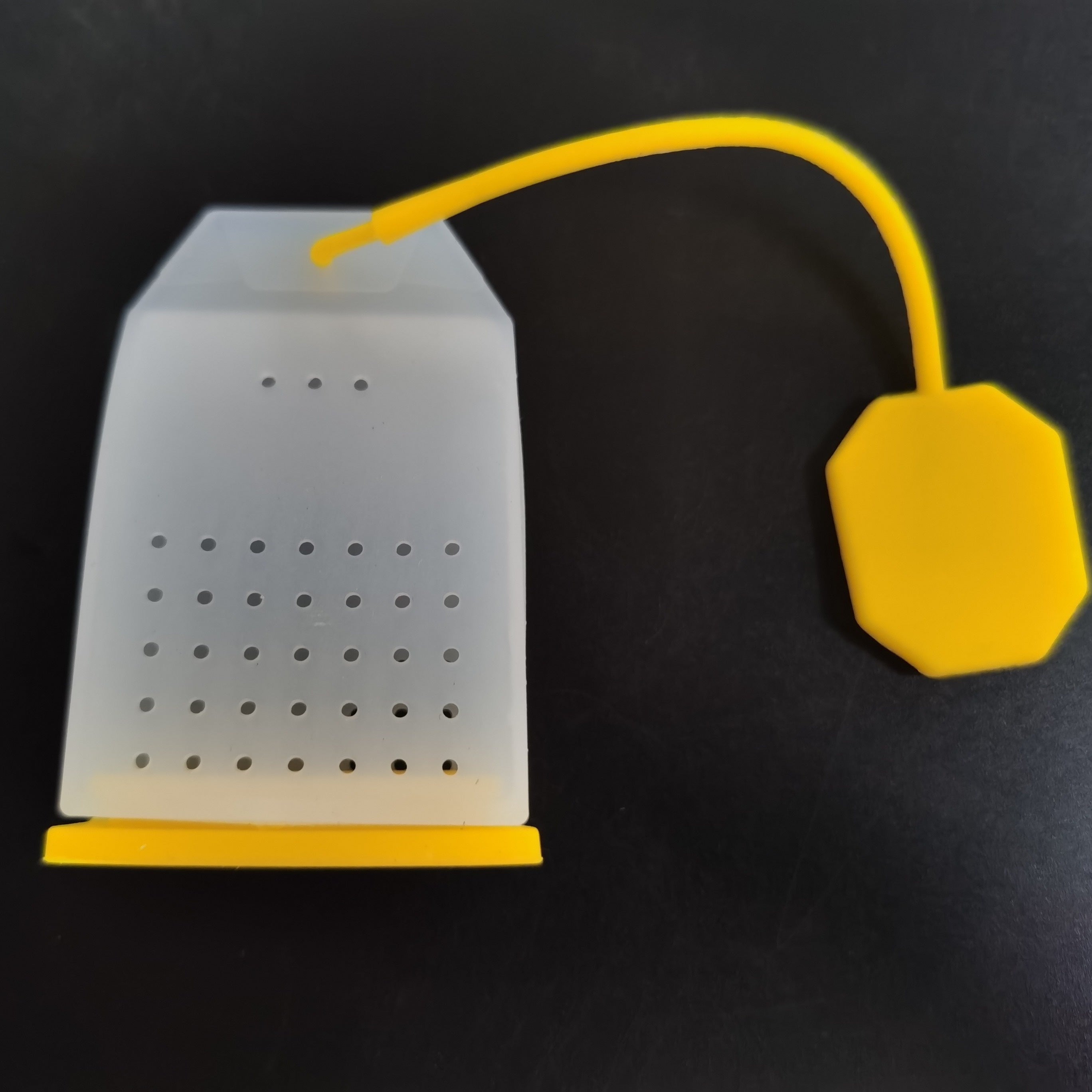 Tea Strainer Filter Bag, Transparent, Reusable, 1 Pack