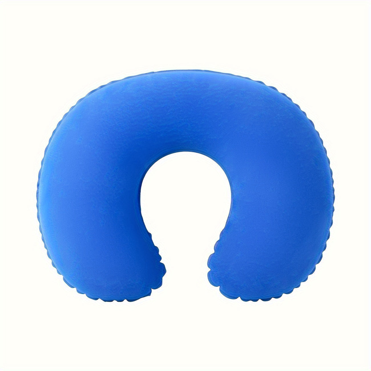 Inflatable U-Shaped Travel Pillow Neck Support for Car and Airplane Comfort