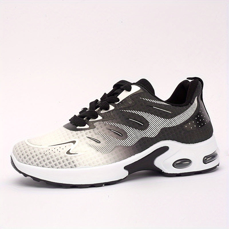 Women’s Geometric Pattern Fashion Sneakers Low Top Casual Running Shoes
