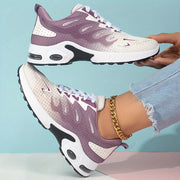 Women’s Geometric Pattern Fashion Sneakers Low Top Casual Running Shoes