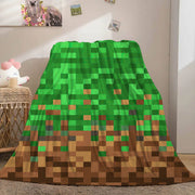 Manta de cuadros verdes para sofá cama camping viaje suave y cálida 50x60 pulgadas