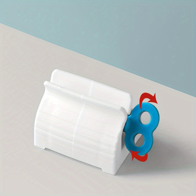 Manual Toothpaste Dispenser for Bathroom No Waste Easy Use Squeezer