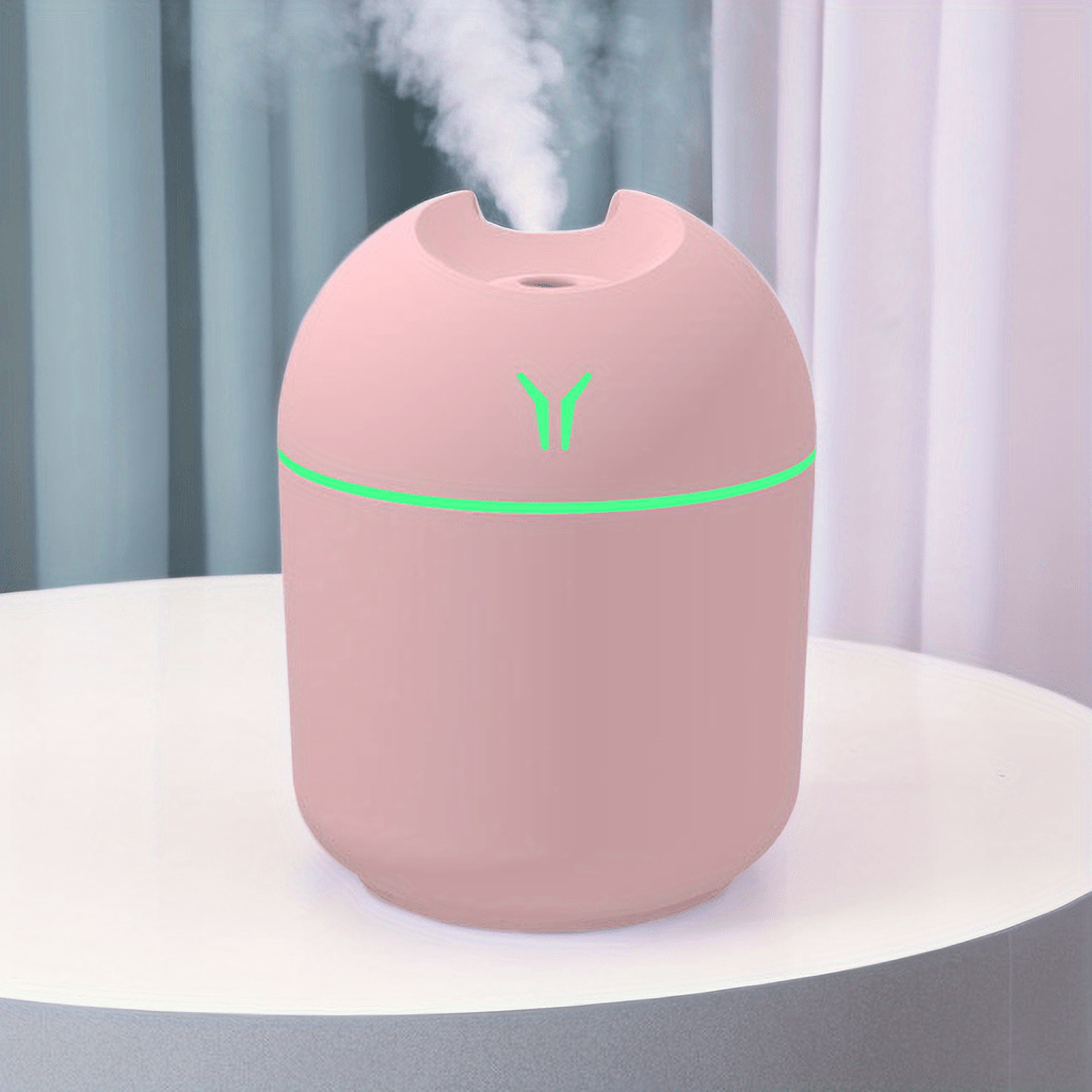 Mini Air Humidifier Aroma Diffuser for Home and Car Silent Mist with LED Light