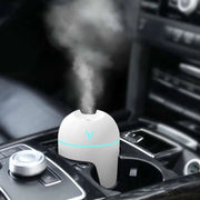 Mini Air Humidifier Aroma Diffuser for Home and Car Silent Mist with LED Light