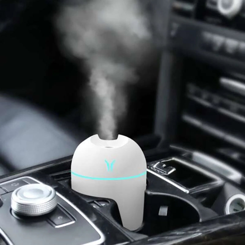 Mini Air Humidifier Aroma Diffuser for Home and Car Silent Mist with LED Light