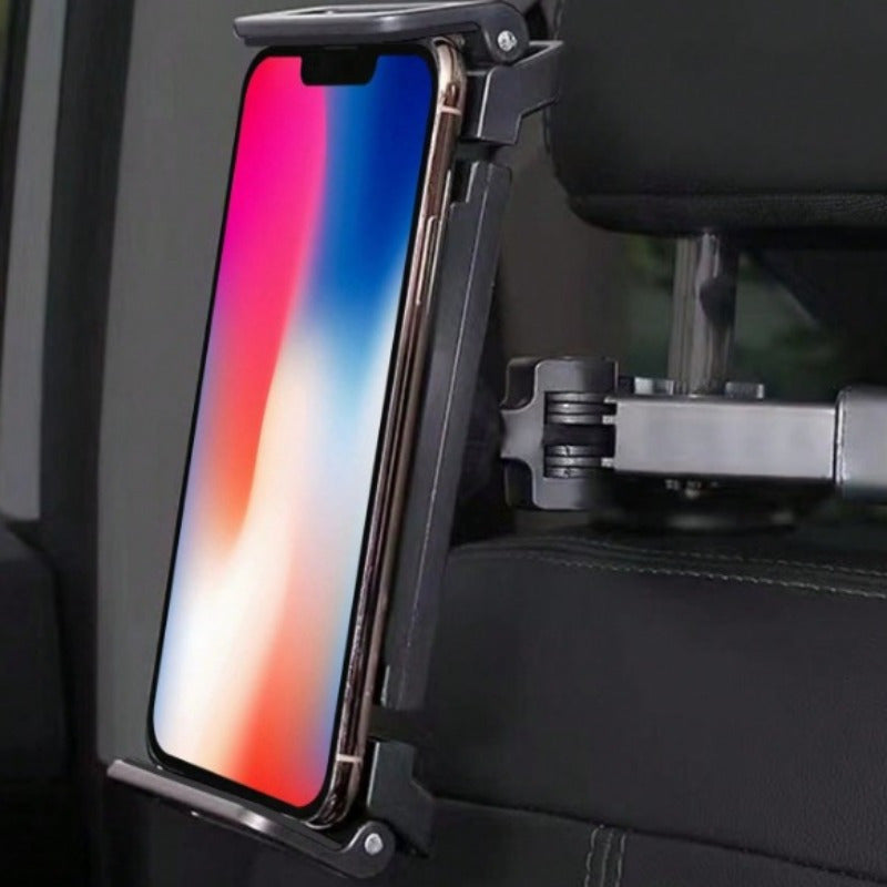 Universal Adjustable Car Seat Headrest Mount for Tablets and Smartphones