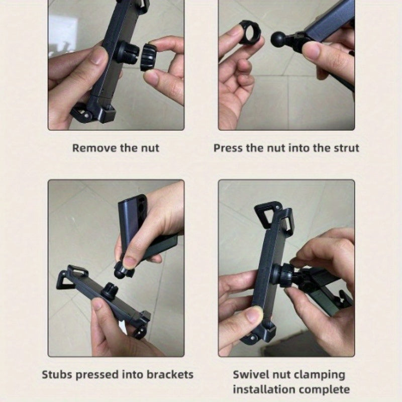 Universal Adjustable Car Seat Headrest Mount for Tablets and Smartphones