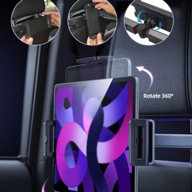 Adjustable Rotatable Car Seat Back Phone Holder for Vehicles