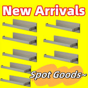 Wall-Mounted Storage Rack with Cling Film and Paper Towel Holders for Kitchen Bathroom