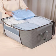 Closet Organizer Bag for Clothes and Blankets Lightweight Travel Storage Solution