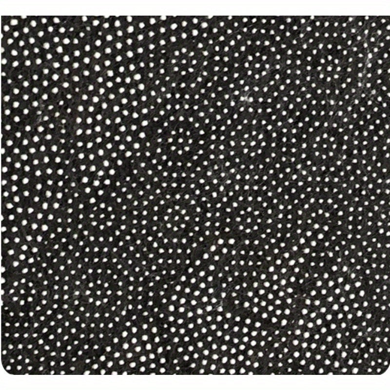 Alfombra de suelo de felpa acogedora con forma de bola de carbón de dibujos animados, antideslizante, para decoración del hogar