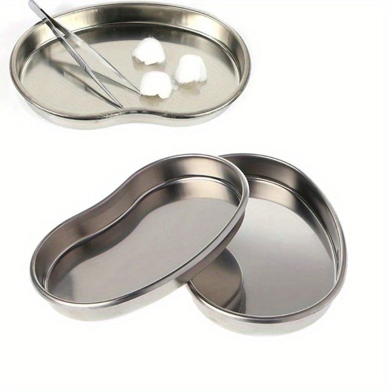 Bandeja de esterilización de acero inoxidable de tamaño S para tatuajes, instrumentos dentales y equipos médicos