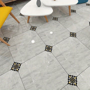 Set of 36 Waterproof Bohemian Tile Stickers for Floors, Self-Adhesive, 11cm Square