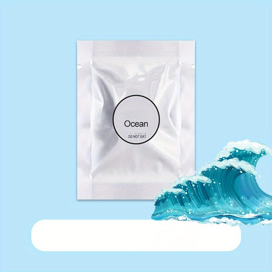 10PCS Car Air Freshener Refill Tablets Ocean Cologne Scent Aromatherapy Balm