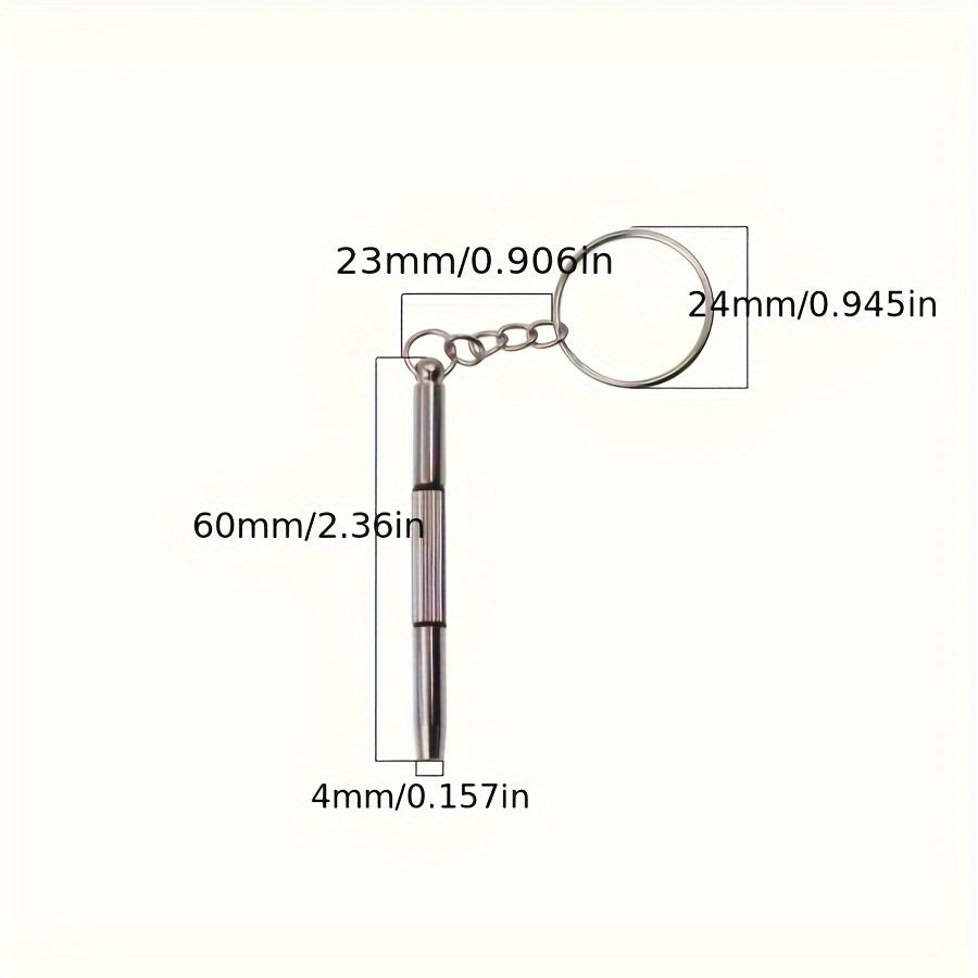 Набор из 2 шт. стальных отверток для очков, ремонт часов, портативные ручные инструменты