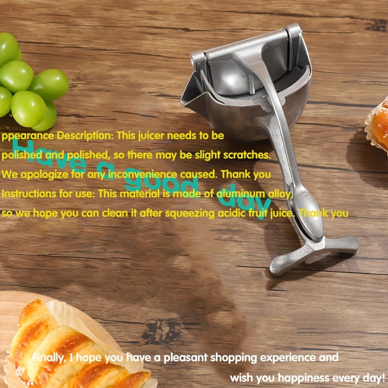 Manual Citrus Juicer for Oranges Lemons and Limes Durable Easy-to-Clean