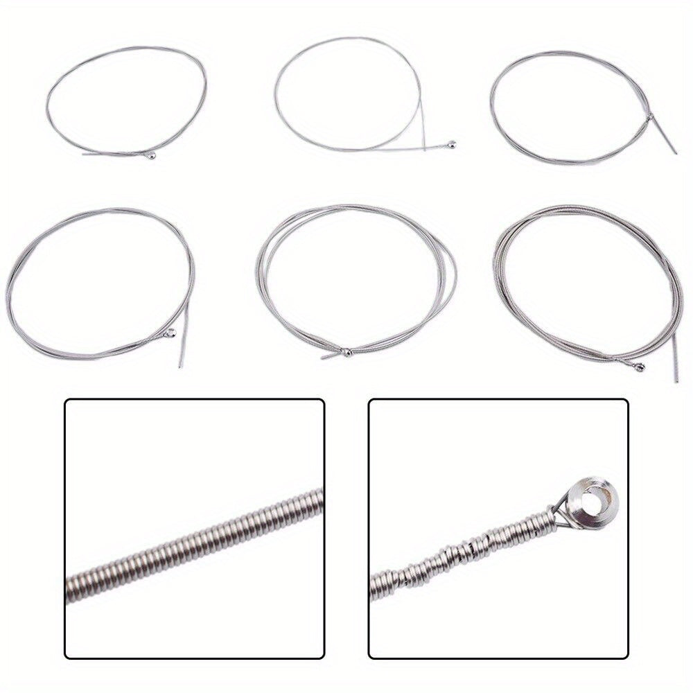 Juego de cuerdas para bajo eléctrico de acero recubierto, trenzado redondo, aleación de níquel para bajos de 4/5/6 cuerdas