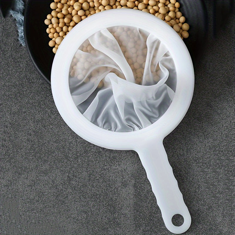 Durable BPA-Free Plastic Mesh Strainer for Soy Milk Coffee and Yogurt