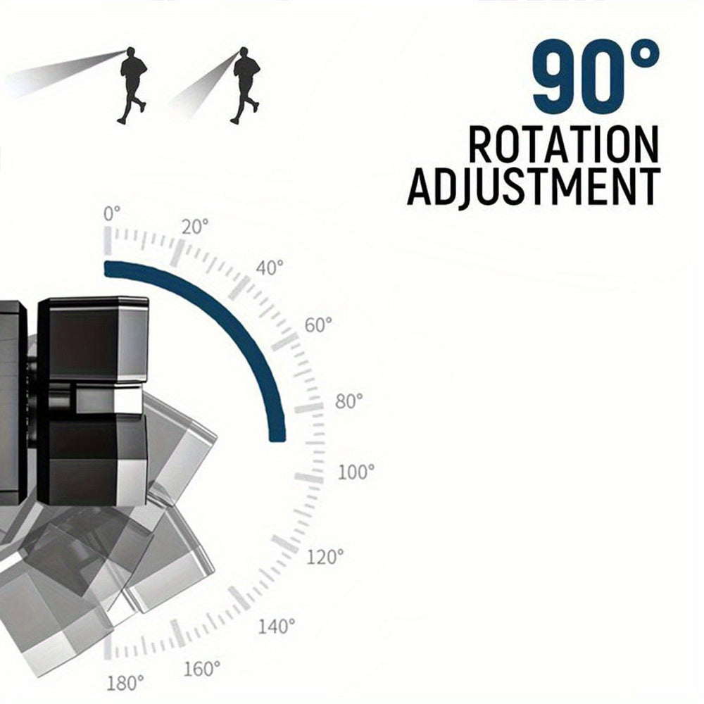 Rechargeable LED Headlamp for Camping Hiking Fishing Walking USB Powered