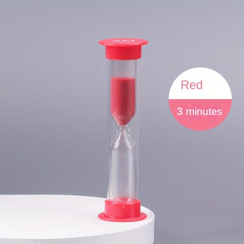 Colorful Plastic Sand Timer Set for Students and Pool Accessories 3 5 10 Minutes