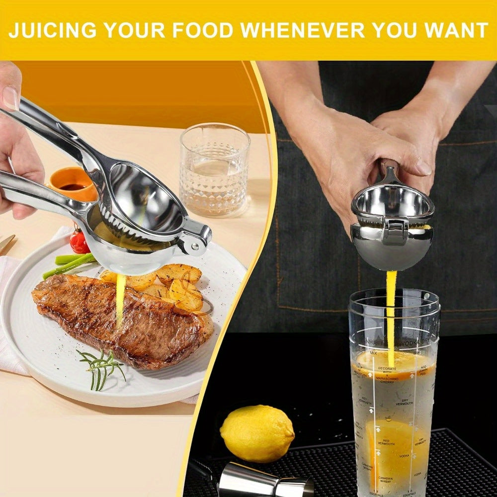 Large Heavy Duty Stainless Steel Lemon Squeezer Handheld Citrus Juicer Manual Lime Press Bar Tool