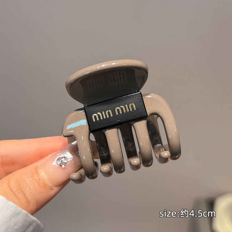 Ayollar uchun vintage dumaloq plastik soch qisqich, 14 yosh va undan katta yoshdagilar uchun mos.