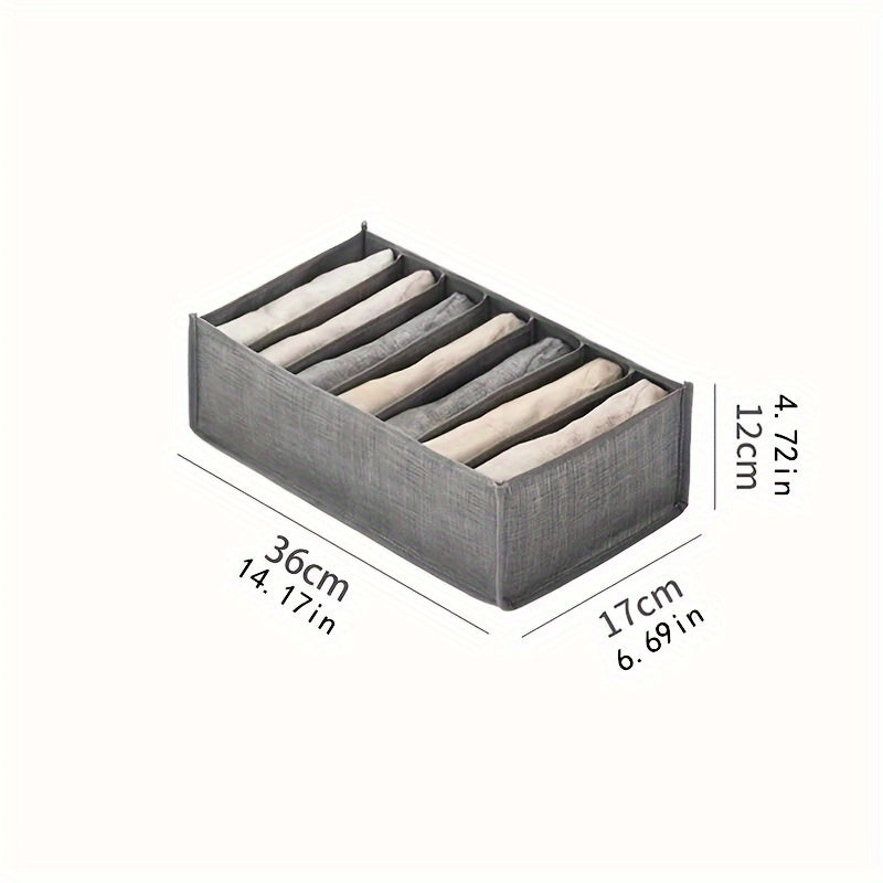 Cesta de almacenamiento para pantalones con rejillas para ropa y toallas, organizador compacto para armario y viajes