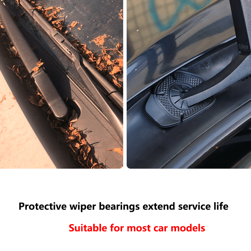 2/3pcs Silicone Car Wiper Arm Protector Pads Universal Windshield Cover