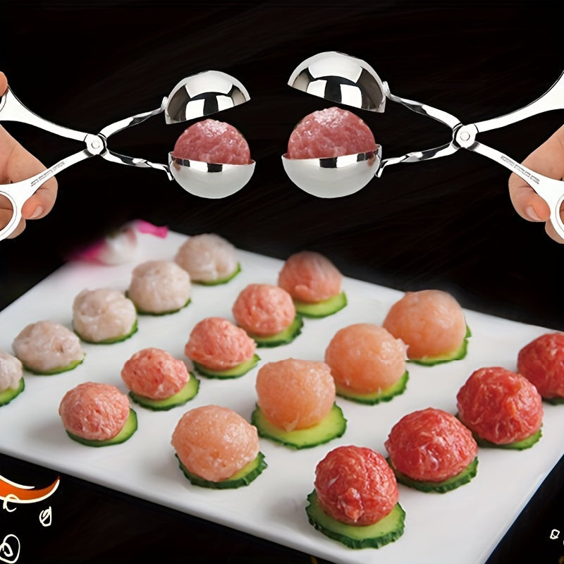 Stainless Steel Meatball Maker Kitchen Tool for Uniform Meatballs