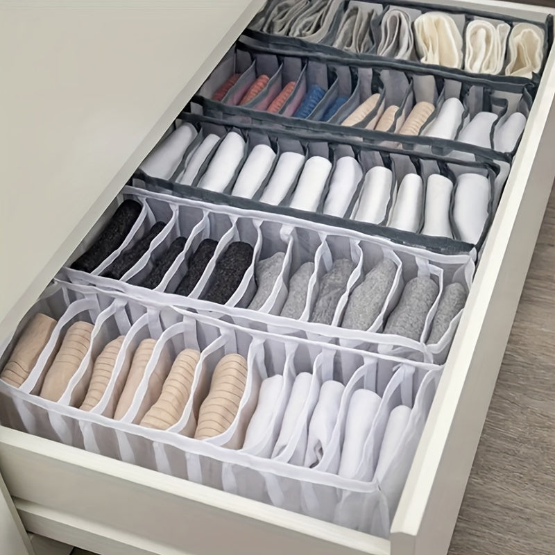 Women's Underwear Organizer Drawer Divider Storage Box Multi-Compartment