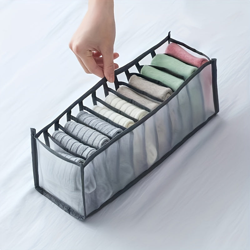 Women's Underwear Organizer Drawer Divider Storage Box Multi-Compartment