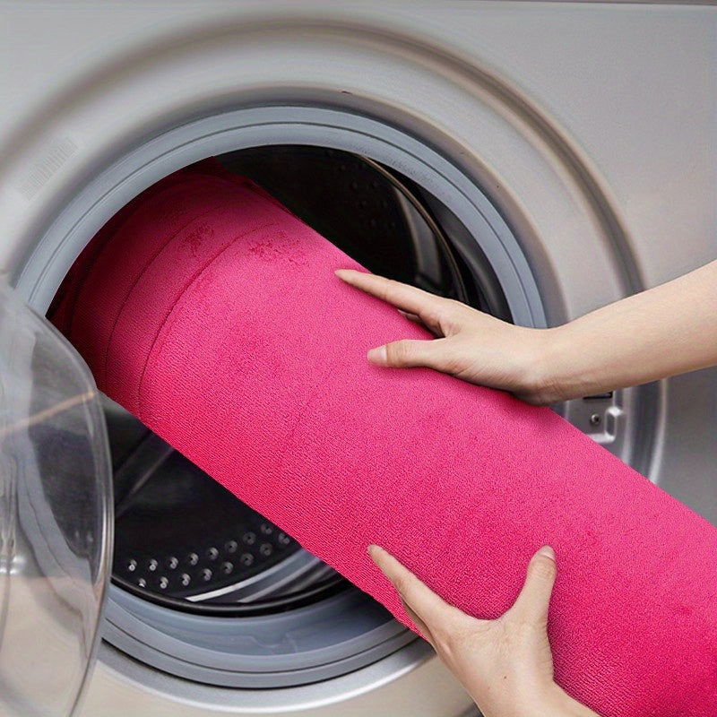 Soft Non-Slip Flannel Bath Mat Absorbent Quick-Drying Rectangular Rug