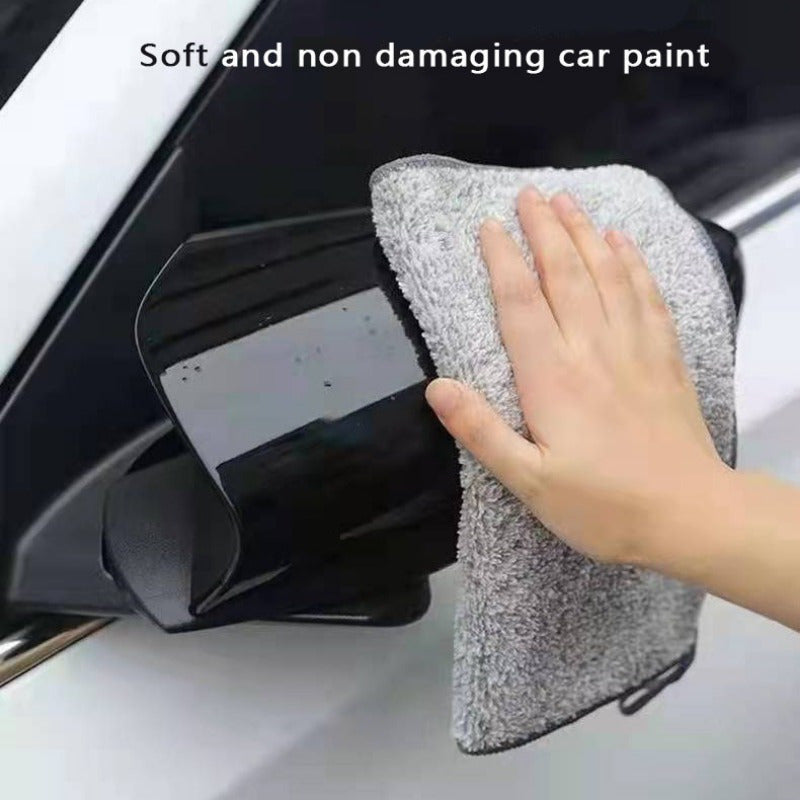 5 piezas de paños de limpieza de cocina de fibra de carbón de bambú, toallas absorbentes para platos