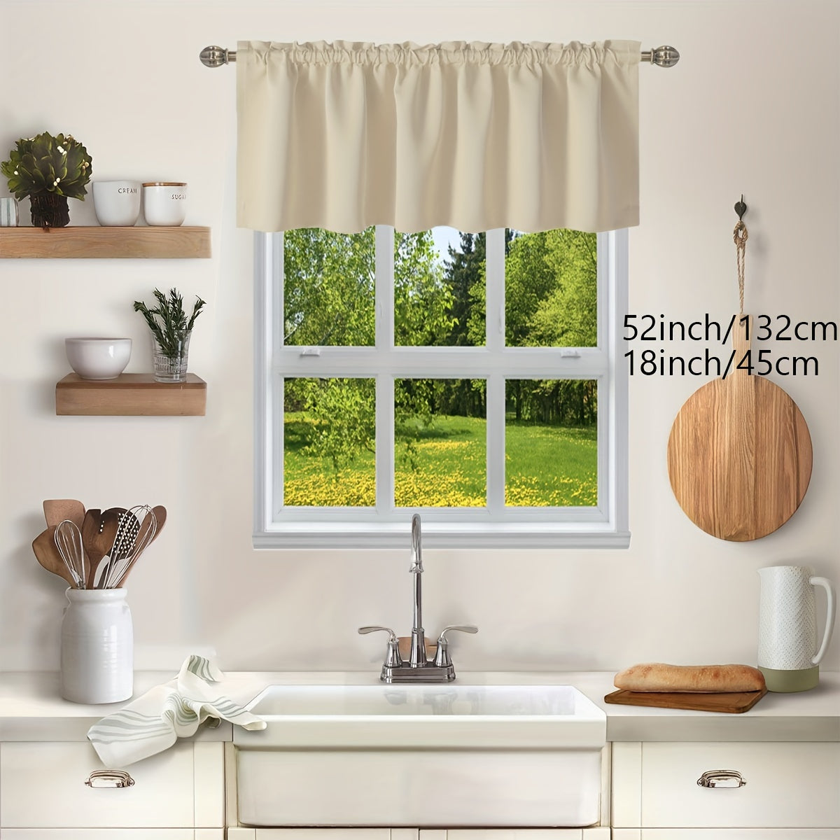 1 dona yorug‘likni to‘suvchi pardoz oshxona, mehmonxona, yotoqxona uchun issiqlik izolyatsiyasi