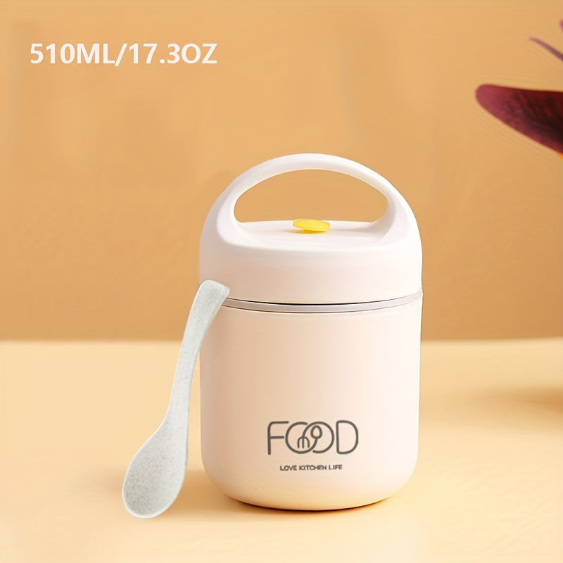 Portativ va mustahkam PP materialidan yasalgan ovqat qutisi sho'rva, jo'xori va nonushta uchun juda mos. Ofis, maktab yoki oshxona uchun mukammal.