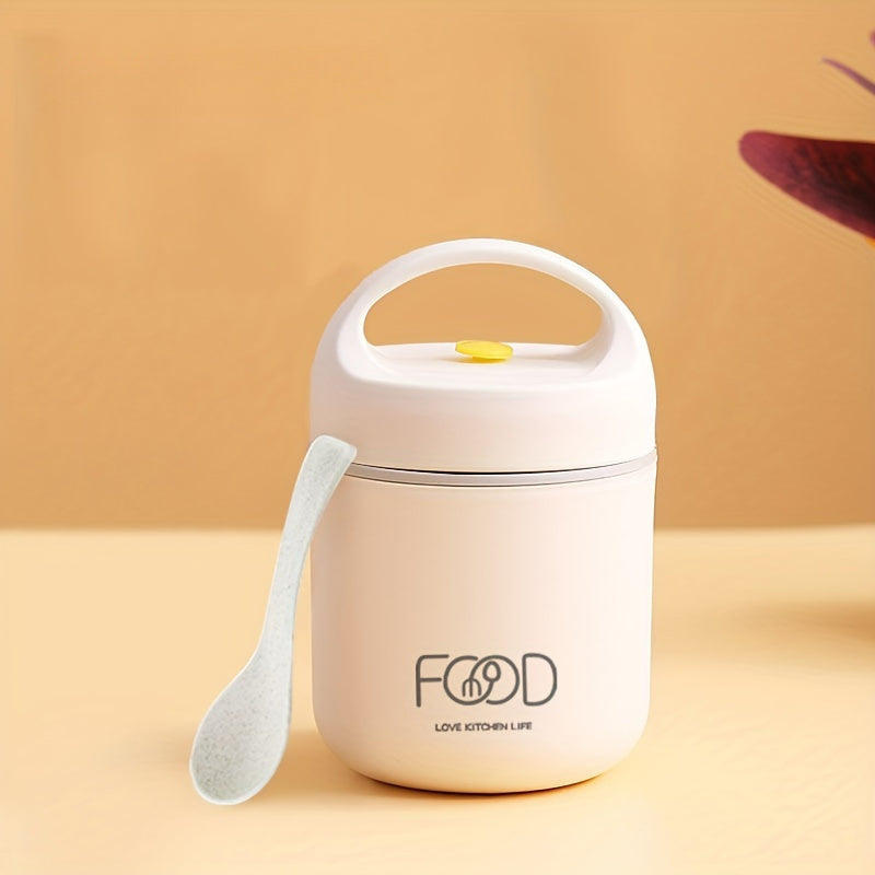 Portativ va mustahkam PP materialidan yasalgan ovqat qutisi sho'rva, jo'xori va nonushta uchun juda mos. Ofis, maktab yoki oshxona uchun mukammal.