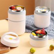 Portativ va mustahkam PP materialidan yasalgan ovqat qutisi sho'rva, jo'xori va nonushta uchun juda mos. Ofis, maktab yoki oshxona uchun mukammal.