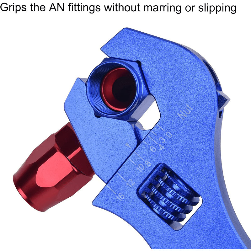 Adjustable Aluminum Wrench Spanner for 3AN-16AN Hose Fitting Adapter