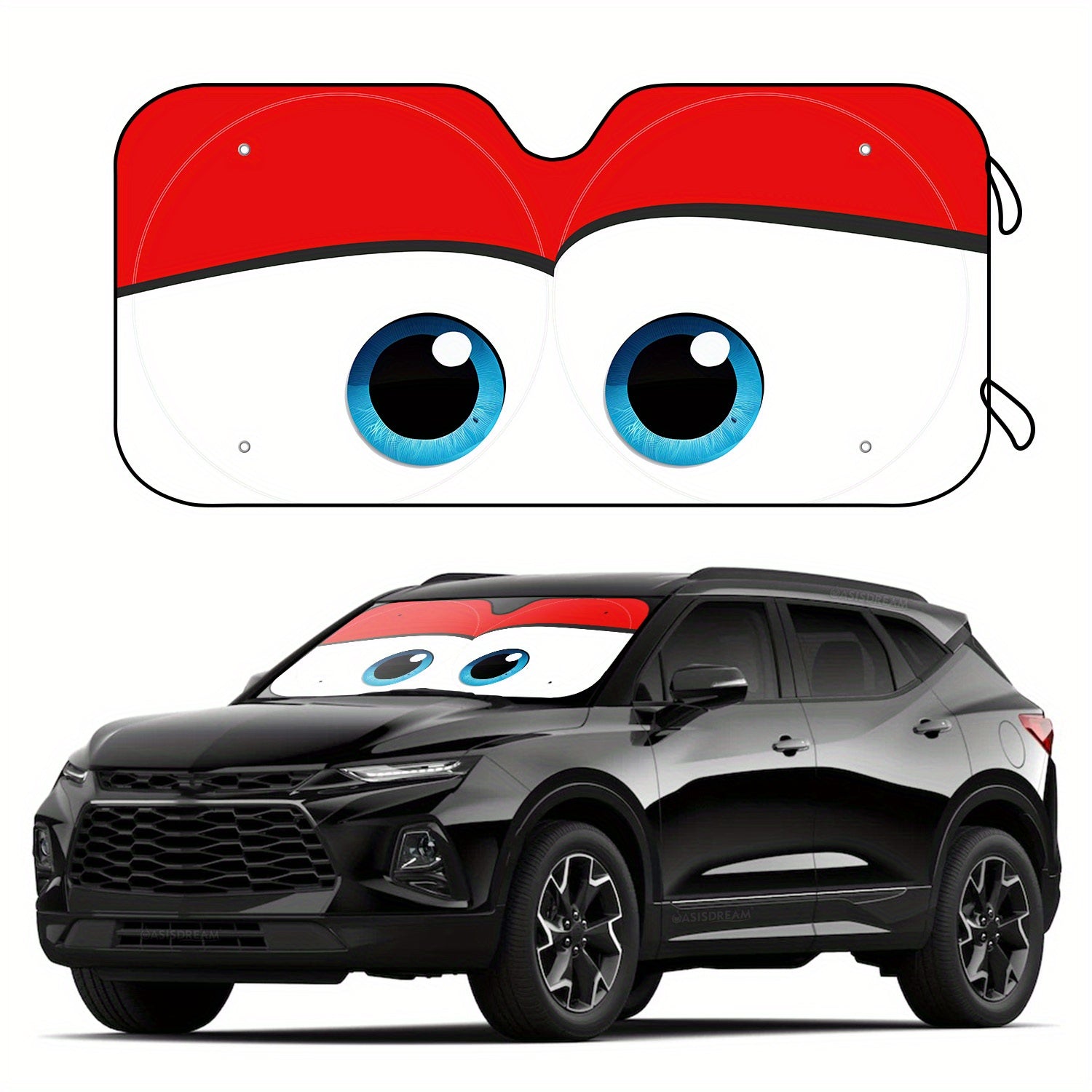 Auto quyosh nuri himoyalovchi old oynasi, RV SUV uchun, 144cm x 28cm