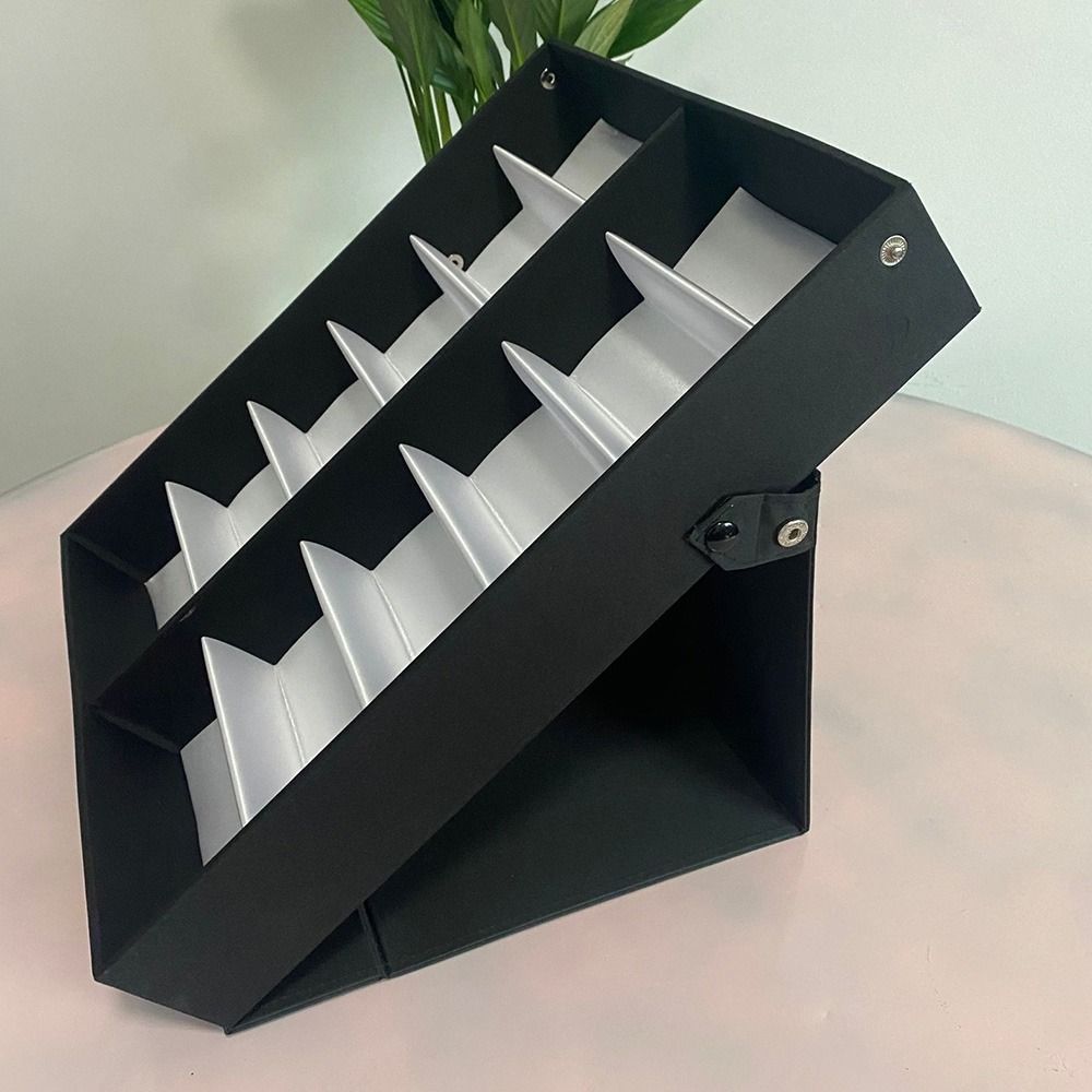 Eyewear Organizer Box with 12 Slots Glasses Display Case Storage Stand
