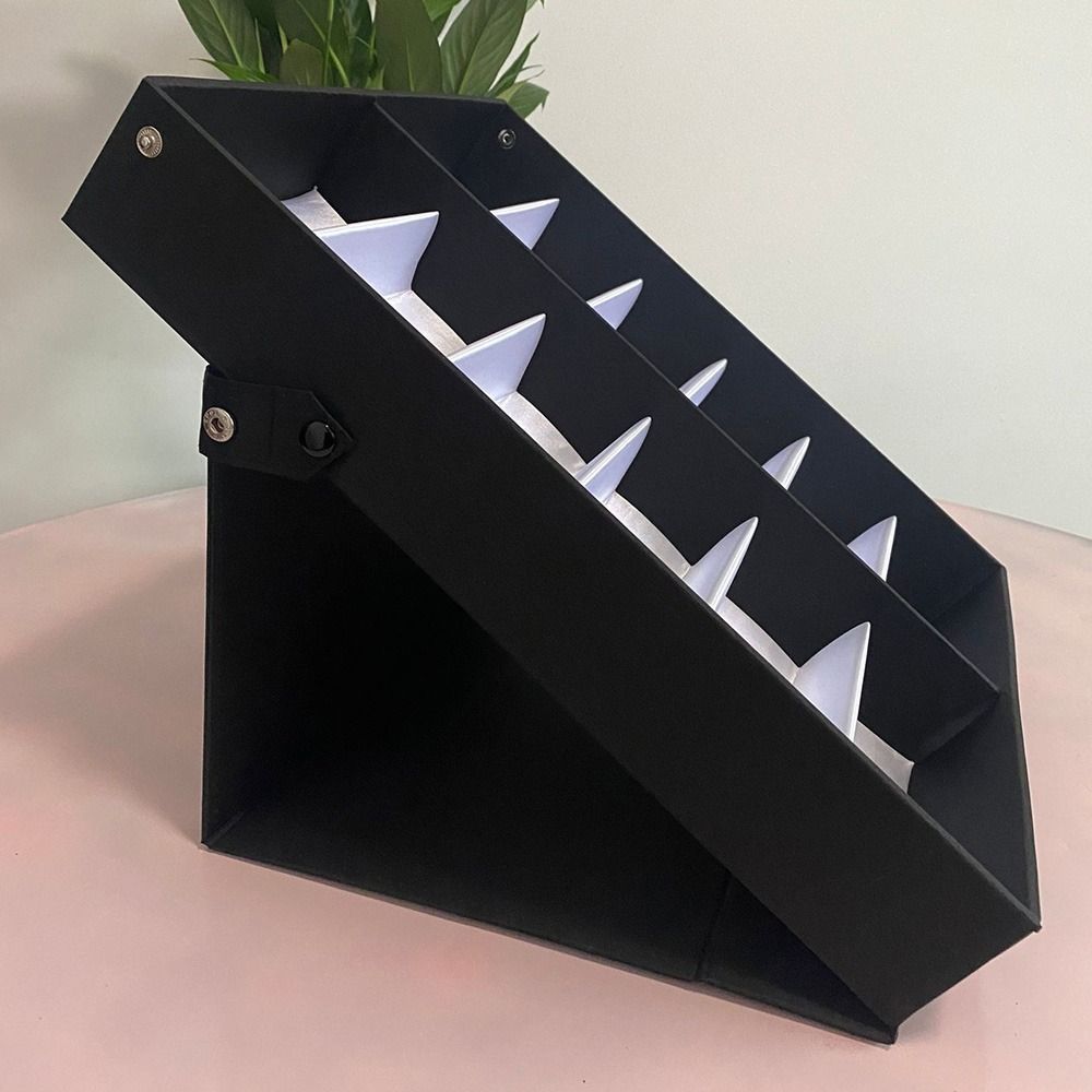 Eyewear Organizer Box with 12 Slots Glasses Display Case Storage Stand