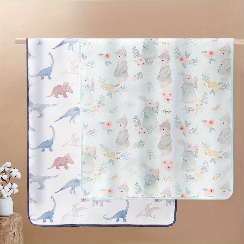 Waterproof Cartoon Bathroom Safety Pads Soft Breathable Mattress for All Seasons